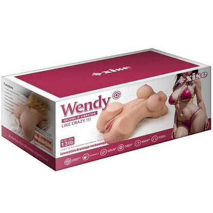WENDY SUCKING TORSO FEMININO COM VIBRAÇÃO E CONTROLE REMOTO 6 KG