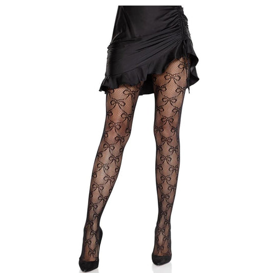 MEIA-CALÇA ARRASTÃO COM LAÇO PRETO