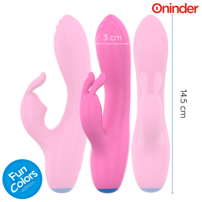 VIBRADOR LOVE BUNNY PARA PONTO G E CLITÓRIS - APLICATIVO MUNDIAL GRATUITO