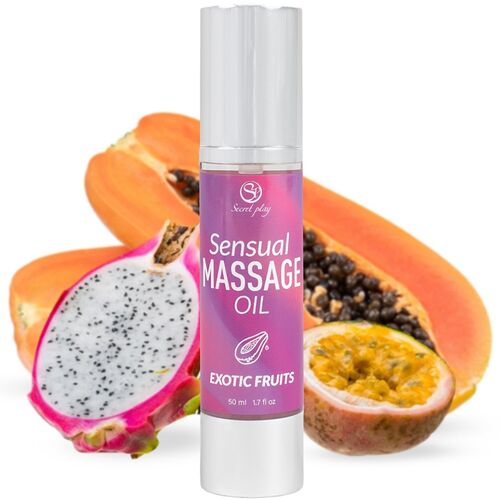 ÓLEO DE MASSAGEM COM FRUTAS EXÓTICAS