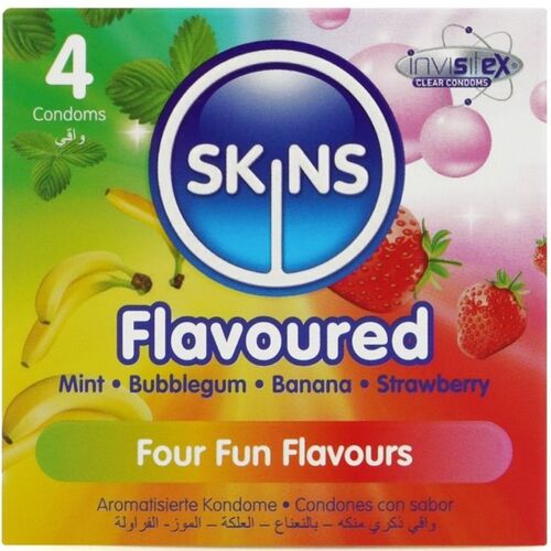 PRESERVATIVOS PREMIUM MULTI SABORES PACOTE 4