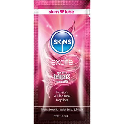 EXCITE LUBRIFICANTE À BASE DE ÁGUA DOSE ÚNICA 5 ML