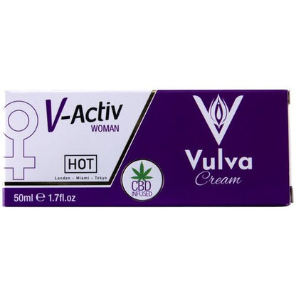 CREME VULVA QUENTE COM CBD 50ML