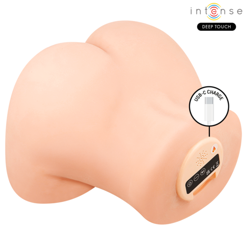 MASTURBADOR VAGINAL GINGER COM EFEITOS DE SUCÇÃO, CALOR, VIBRAÇÃO E VOZ, COM CONTROLE REMOTO, 5,3 KG