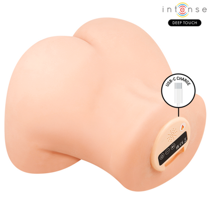 MASTURBADOR VAGINAL GINGER COM EFEITOS DE SUCÇÃO, CALOR, VIBRAÇÃO E VOZ, COM CONTROLE REMOTO, 5,3 KG