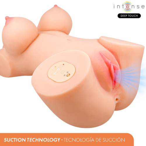 VERO TORSO VAGINAL COM EFEITOS DE SUCÇÃO, CALOR, VIBRAÇÃO E VOZ L 5,5 KG