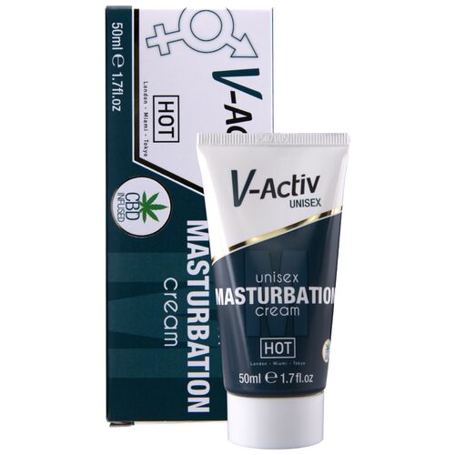 CREME PARA MASTURBAÇÃO COM CBD - UNISSEX 100ML