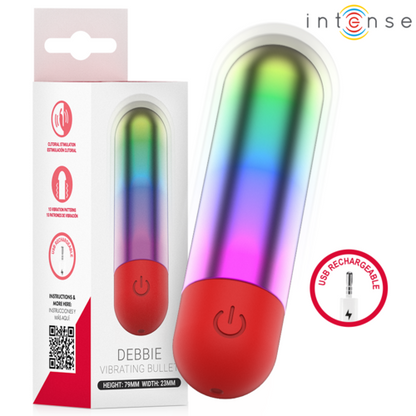 DEBBIE RAINBOW CLITORIS VIBRATÓRIO BULLET