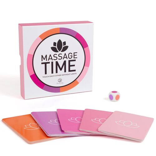 JOGO DE CASAL "MASSAGE TIME" JOGO DISPONÍVEL EM: es/en/de/fr/nl/pt/it/pl
