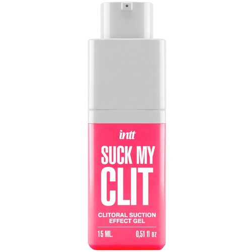 SUCK MY CLIT GEL COM EFEITO DE SUCÇÃO MORANGO SILVESTRE 15 ML