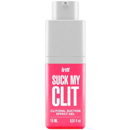 SUCK MY CLIT GEL COM EFEITO DE SUCÇÃO MORANGO SILVESTRE 15 ML