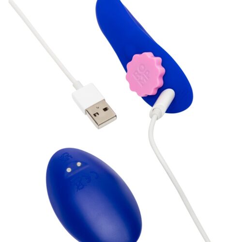 CALCINHA DE SILICONE VIBRATÓRIA MAGNÉTICA PARA FESTAS COM CONTROLE REMOTO