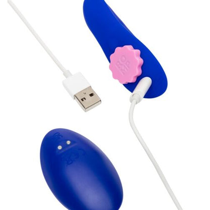 CALCINHA DE SILICONE VIBRATÓRIA MAGNÉTICA PARA FESTAS COM CONTROLE REMOTO