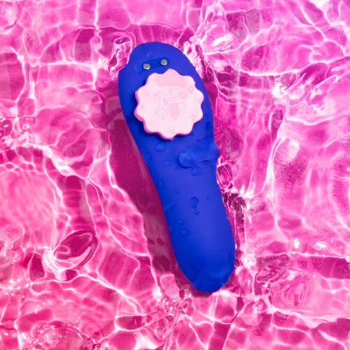 CALCINHA DE SILICONE VIBRATÓRIA MAGNÉTICA PARA FESTAS COM CONTROLE REMOTO