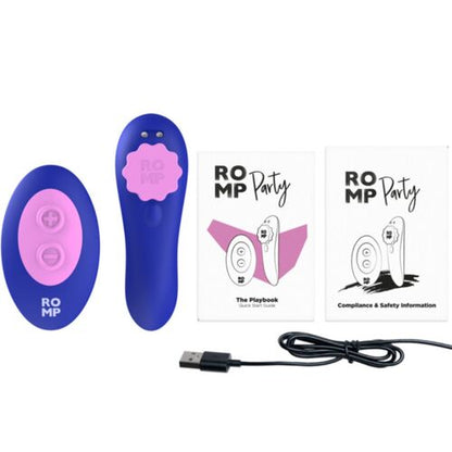 CALCINHA DE SILICONE VIBRATÓRIA MAGNÉTICA PARA FESTAS COM CONTROLE REMOTO
