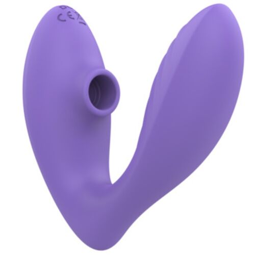 REVERB ESTIMULADOR DE PONTO G E DISPOSITIVO DE SUCÇÃO CLITORIAL REVERB ROXO