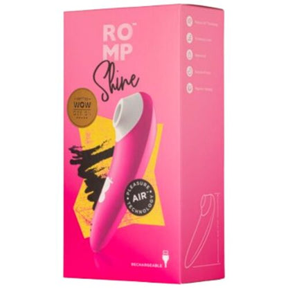 SHINE X SUCÇÃO CLITORIAL 10 NÍVEIS ROSA