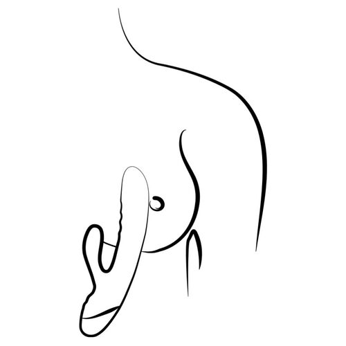 JAZZ VIBRADOR COELHO RECARREGÁVEL VERMELHO