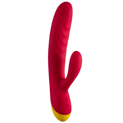JAZZ VIBRADOR COELHO RECARREGÁVEL VERMELHO