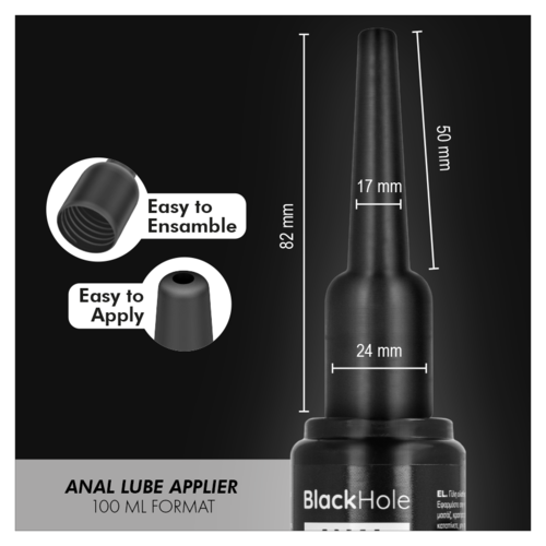 APLICADOR DE LUBRIFICANTE ANAL TAMANHO G 100 ML