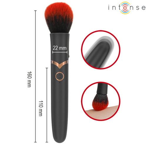 EMILIA ESCOVA VIBRATÓRIA 10 VIBRAÇÕES 16 CM