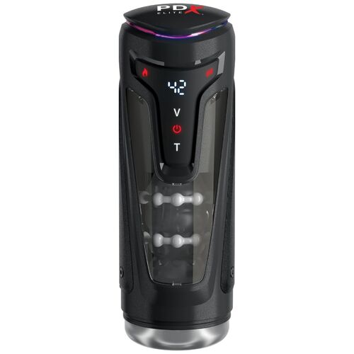 MOTO-BATOR PRO MASTURBADOR AUTOMÁTICO COM VIBRAÇÃO E AQUECIMENTO 26,5 CM