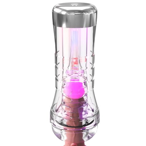 VIEWTUBE XXL LED TRANSPARENT STROKER 27,3 CM