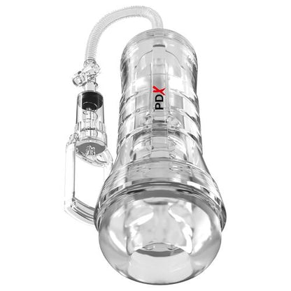VIEWTUBE VAC XXL TRANSPARENTE STROKER COM BOMBA DE SUCÇÃO 27,3 CM