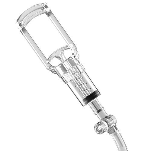 VIEWTUBE VAC XXL TRANSPARENTE STROKER COM BOMBA DE SUCÇÃO 27,3 CM