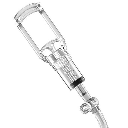 VIEWTUBE VAC XXL TRANSPARENTE STROKER COM BOMBA DE SUCÇÃO 27,3 CM