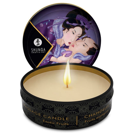 VELA DE MASSAGEM DE FRUTAS EXÓTICAS SHUNGA 30 ML