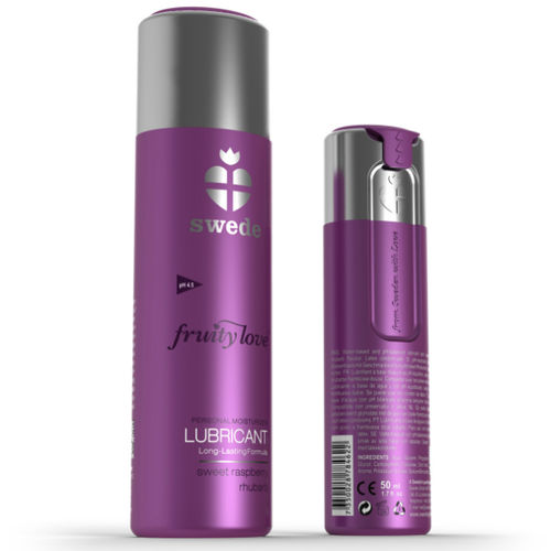 LUBRIFICANTE FRUITY LOVE FRAMBOESA RHUBARB 50 ML