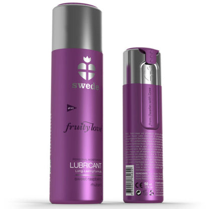 LUBRIFICANTE FRUITY LOVE FRAMBOESA RHUBARB 50 ML