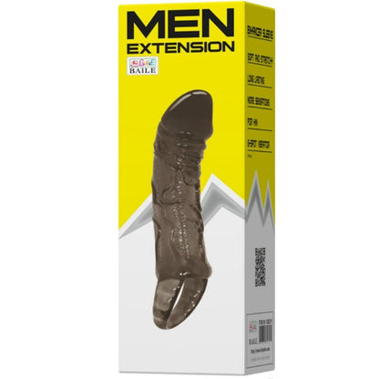 FUNDA EXTENSORA PENE CON STRAP PARA TESTICULOS 11.5 CM