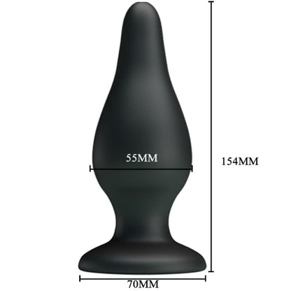 PLUGUE DE SILICONE ERGONÔMICO 15.4 CM