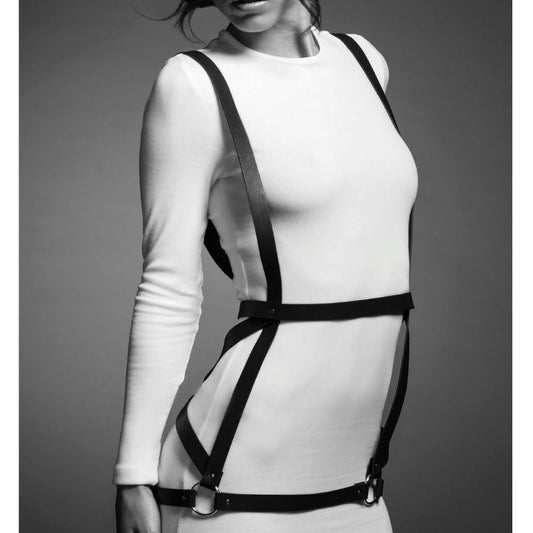 INDISCRETS MAZE HARNESS FORMA DE VESTIDO - MARROM