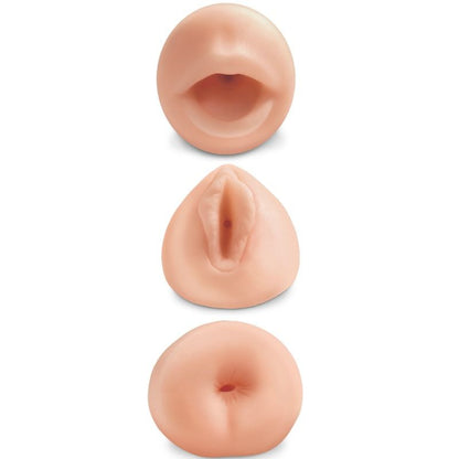 TODOS OS 3 FUROS KIT 3 MASTURBADORES