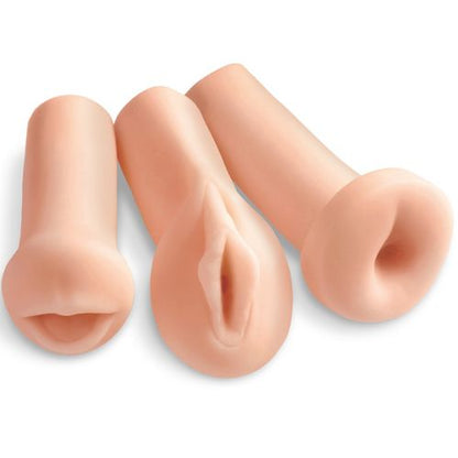 TODOS OS 3 FUROS KIT 3 MASTURBADORES