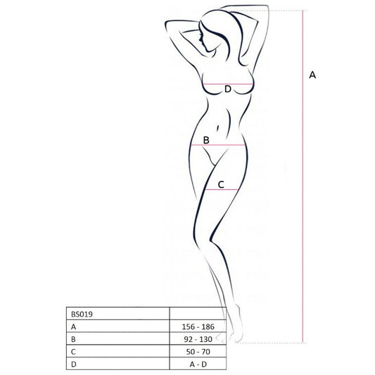 BODYSTOCK BRANCO TAMANHO ÚNICO BS019
