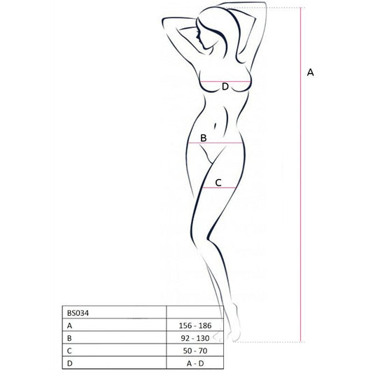 BODYSTOCK BRANCO TAMANHO ÚNICO BS034
