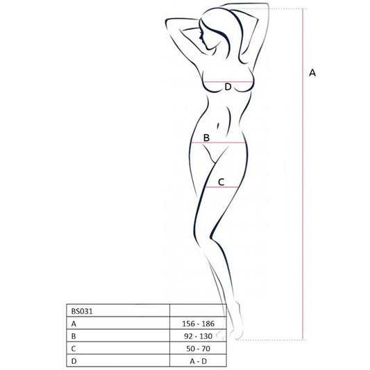 BODYSTOCK BRANCO TAMANHO ÚNICO BS031