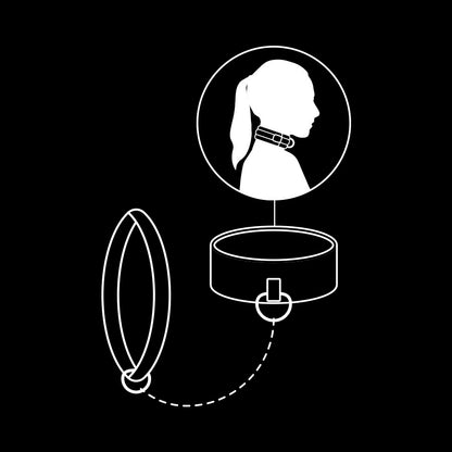 COLAR DE CORRENTE COM FORRO DE NOPRENE