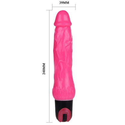 VIBRADOR ROSA DILDO VÁRIAS VELOCIDADES DE PRAZER