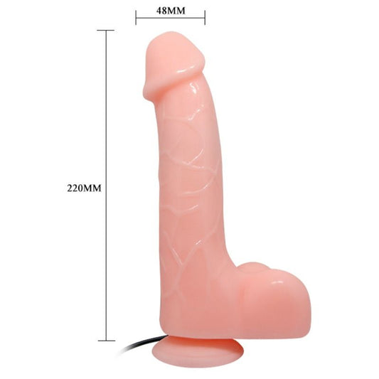 VIBRADOR REALISTICO NATURAL BARBARA 22 CM