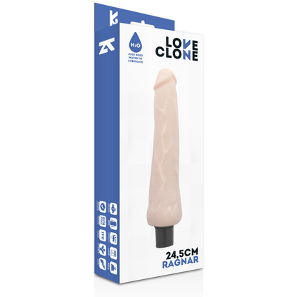 VIBRADOR AUTO LUBRIFICANTE RAGNAR 24.5 CM -O- 3.5 CM