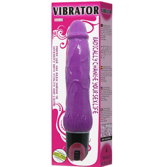 VIBRADOR ROXO DILDO VÁRIAS VELOCIDADES DE PRAZER