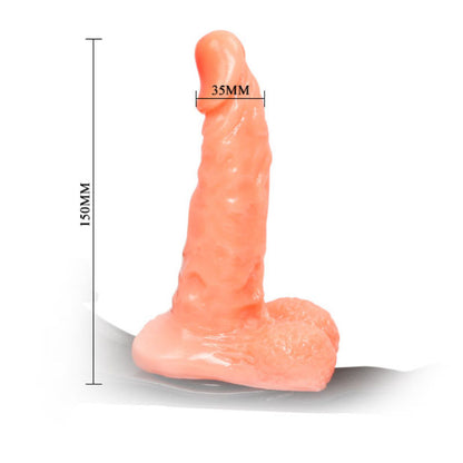 ARNÊS COM PÊNIS REALISTA E CALA AJUSTÁVEL ULTRA APAIXONADA 15.5 CM