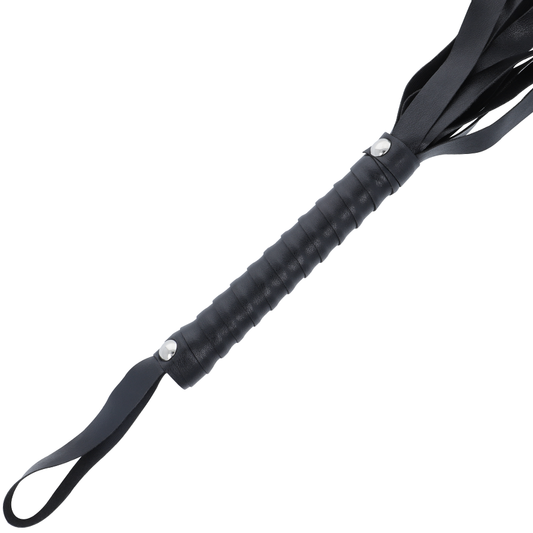 CHICOTE DE BONDAGE PRETO 51 CM