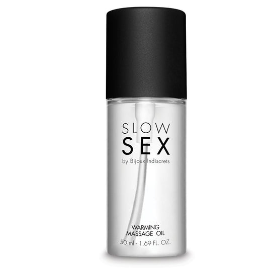 SLOW SEX ÓLEO DE MASSAGEM EFEITO CALOR 50 ML