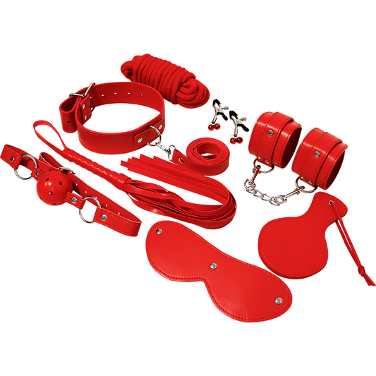 EXPERIÊNCIA BDSM FETISH KIT RED SERIES
